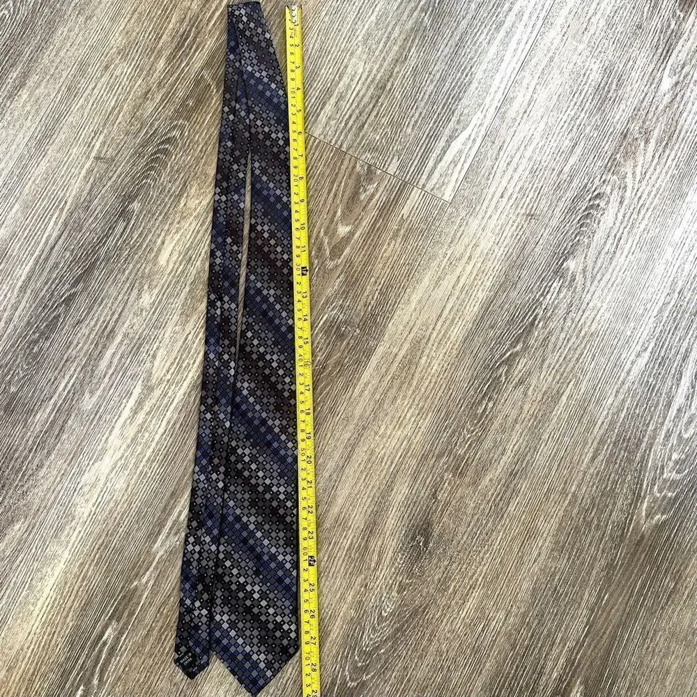 Calvin Klein NWT blue pattern tie
